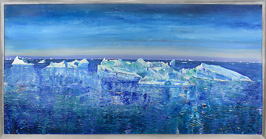 Icebergs In Disko Bay