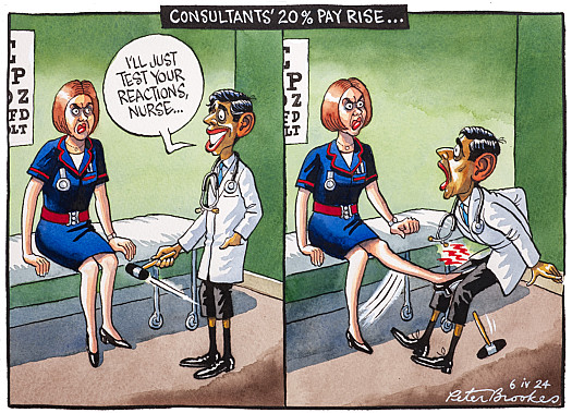 Consultants' 20% pay rise ...