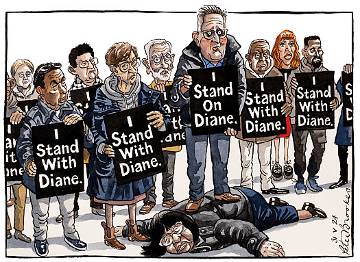 I Stand on Diane