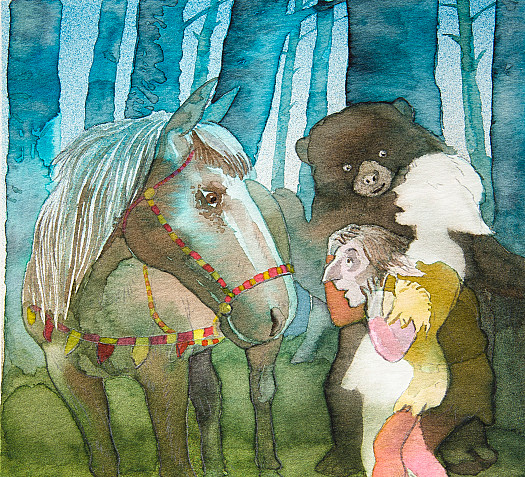 So Jack Said Goodbye to the Mare and the Bear and He Set Off