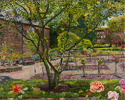 The Rose Garden, Holland Park, June 2024