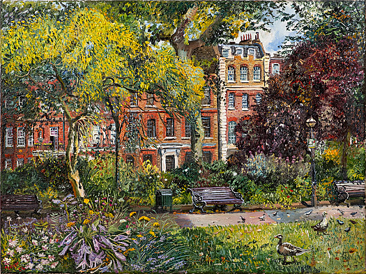 View of Cheyne Row Gardens