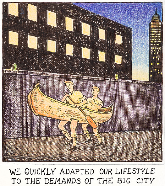 We Quickly Adapted our Lifestyle to the Demands of the Big City