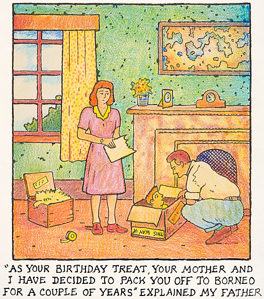 'As your Birthday Treat, your Mother and I Have Decided to Pack you off to Borneo for a Couple of Years' Explained my Father