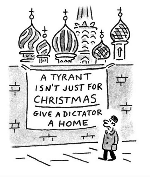 A Tyrant Isn't Just For Christmas
Give a Dictator a Home