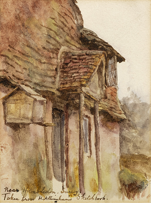 Near Hambledon, Surrey
Taken from H. Allingham's Sketchbook