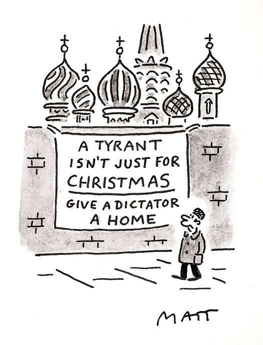 A Tyrant Isn't Just For Christmas
Give a Dictator a Home