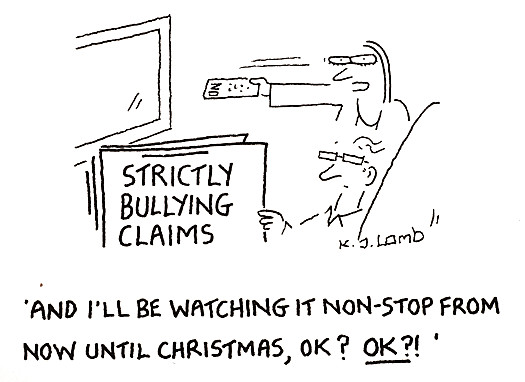 And I'll be watching it non-stop from now until Christmas, OK? OK?!