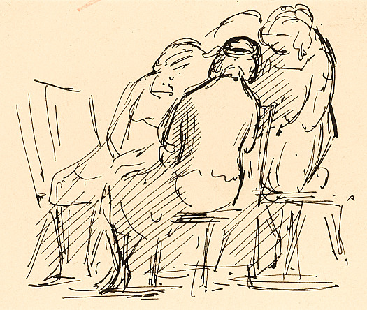 A Group of seated women