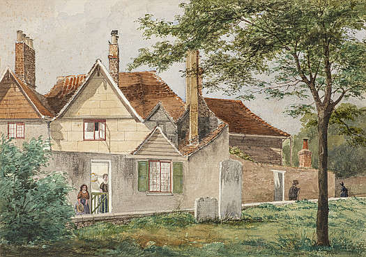 Cottages in Trevanion Street, Dover, 1887