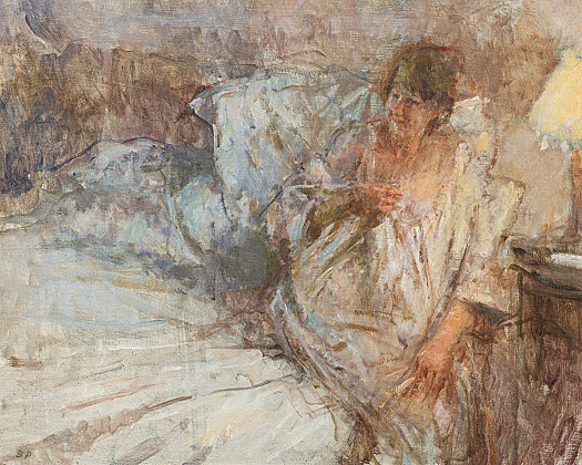 Woman in a Negligee