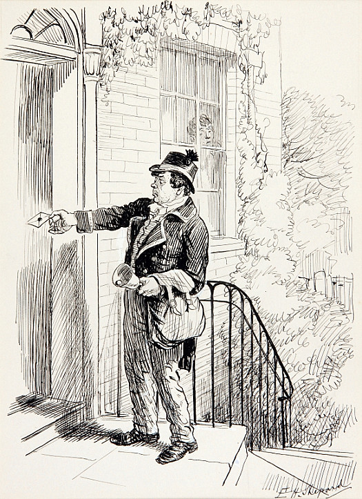 Charles Lamb and the MeaslesOur poor postman looks flush'd since