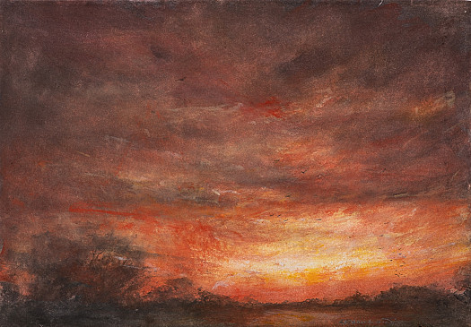 An Essex Sunset, Fryerning