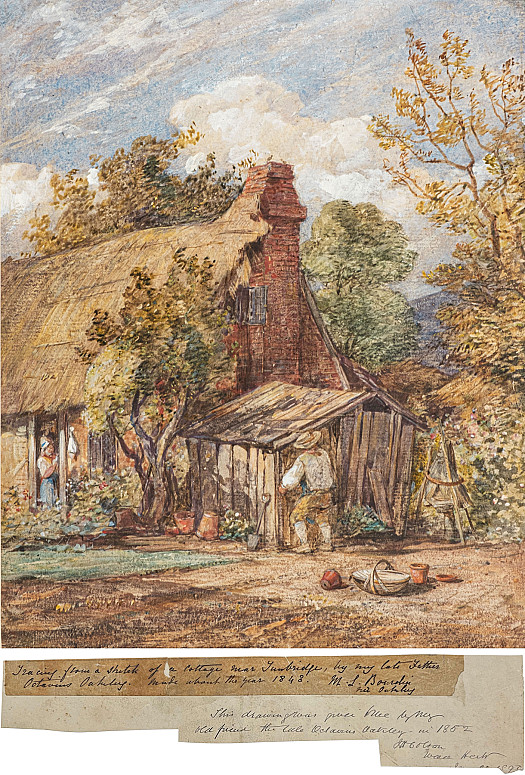 A cottage near Tunbridge, 1848