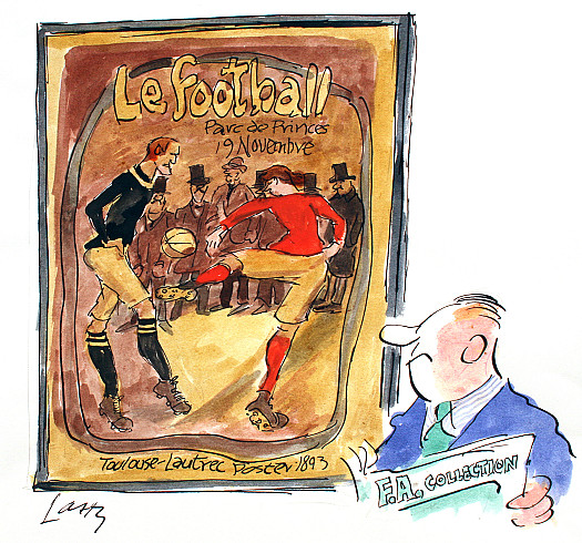 Toulouse Lautrec Poster:
Le Football