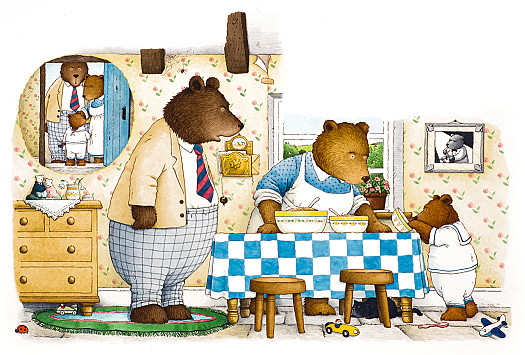 &quot;Somebody has been eating my porridge, and has eaten it all up!&quot; cried Baby Bear in a squeaky, little voice