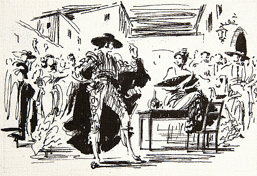 Escamillo Succumbs to the Attractions of Carmen
(Act Two)