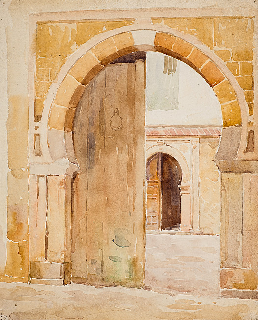 The archway