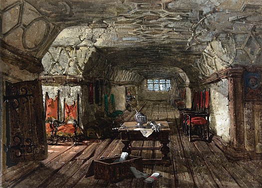 Attic In Haddon Hall