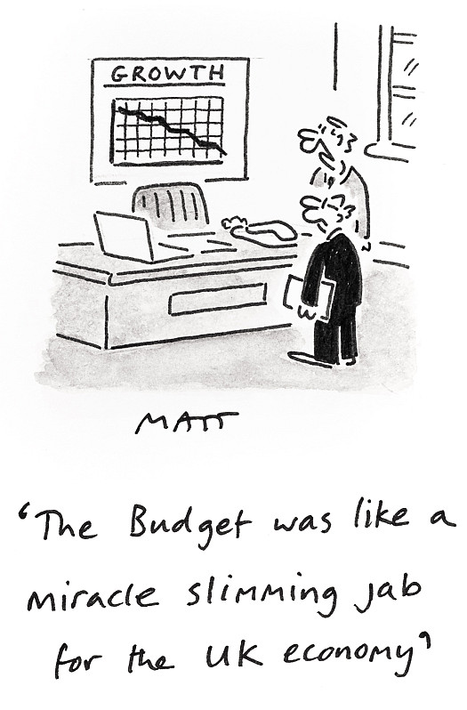 The Budget was like a miracle slimming jab for the UK economy