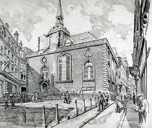 St Mary Abchurch, Cannon St. City (Various Times)