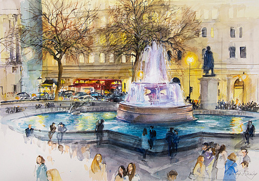 Fountain, Trafalgar Square