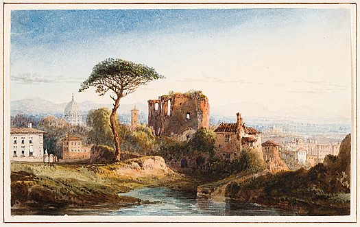 View in the Environs of Rome