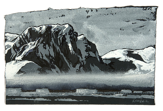 Drawing For Mist In Grandidier Channel