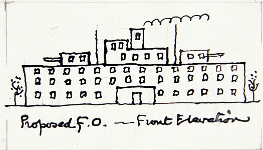 Proposed F. O. - Front Elevation