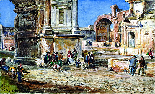 Arch of Titus, the Forum, Rome