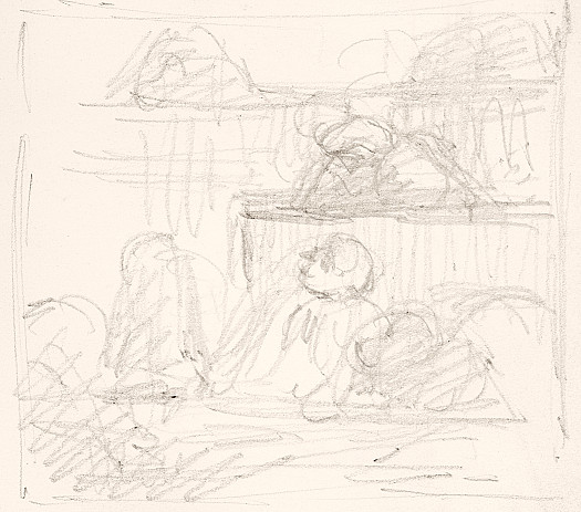 Courtroom sketch