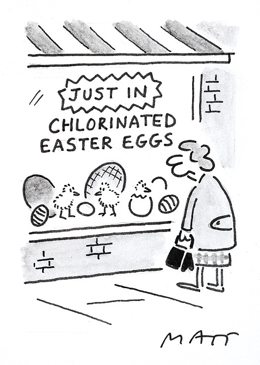Just In
Chlorinated Easter Eggs