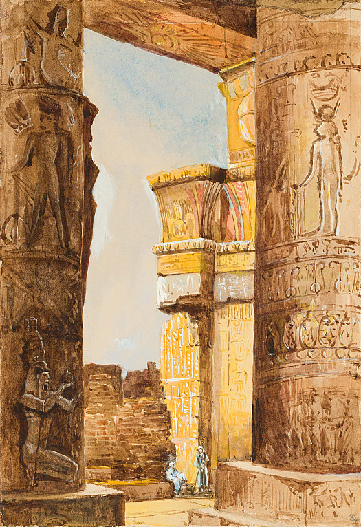 Denderah, Hall of Eighteen Columns