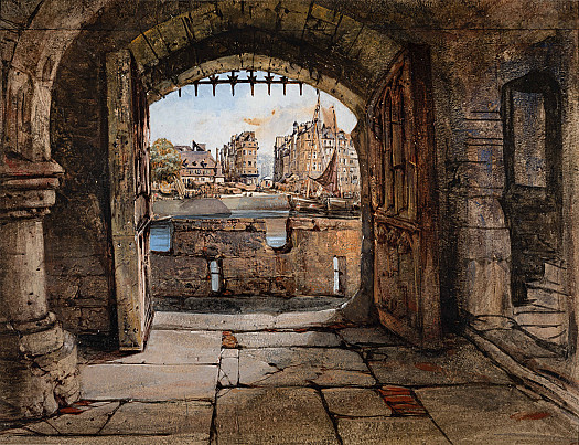 Drawbridge on the Thames