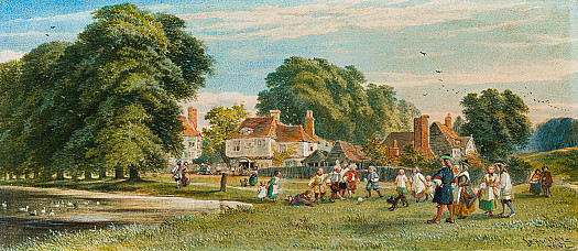 Football on the Village Green