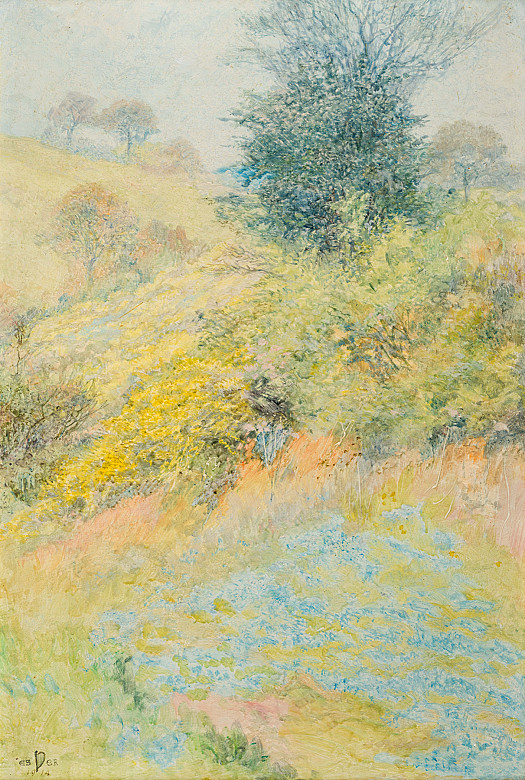 Bluebells and Gorse