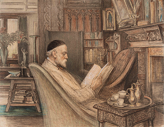 George Frederic Watts at Limnerslease, November 1903