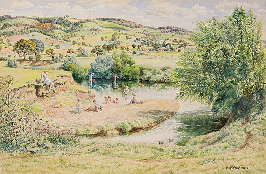 The Upper Reaches of the River Severn