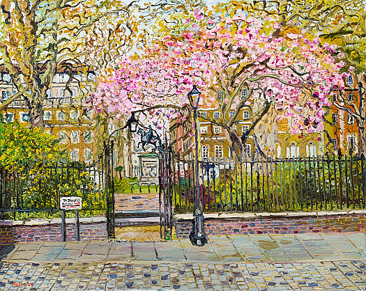 Cherry Blossom Spring, St James's Square