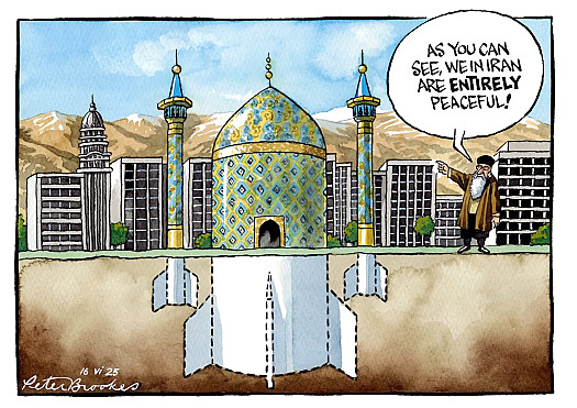 As you can see, we in Iran are Entirely peaceful!