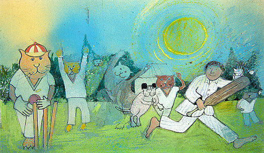 The Cats' Cricket Match