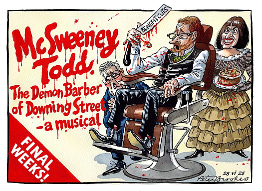 McSweeney Todd
The Demon Barber of Downing Street - a Musical