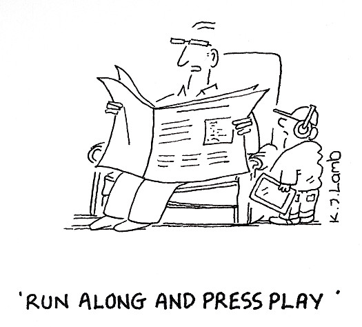 Run along and press play