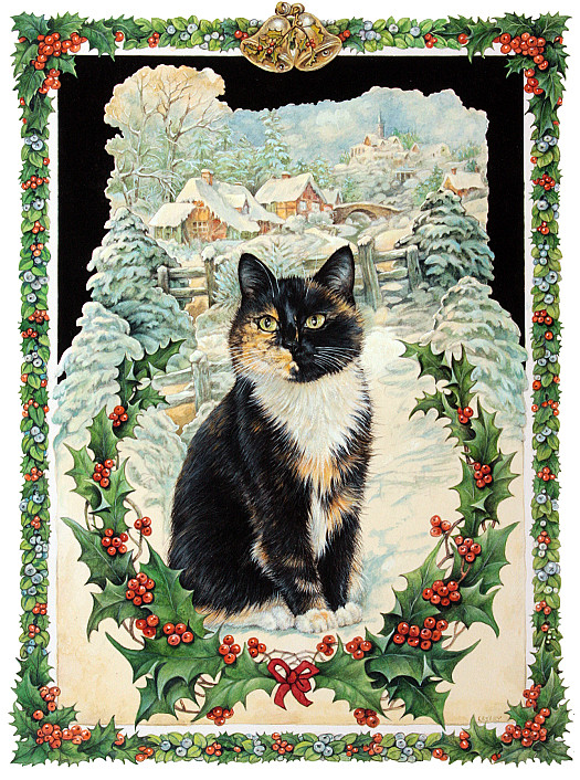 Motley and the Victorian Christmas Card