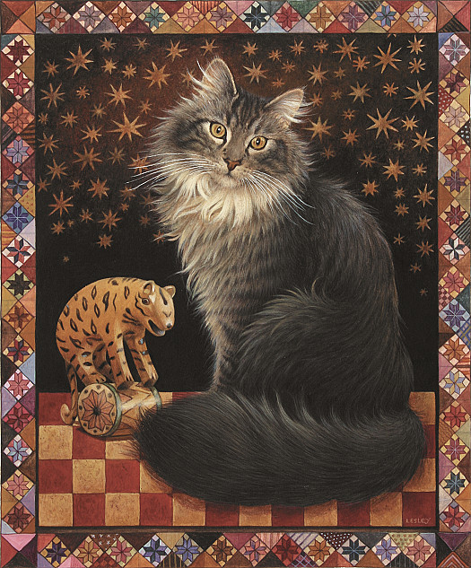Sue's Cat Whizzals, and the Wooden Circus Cat