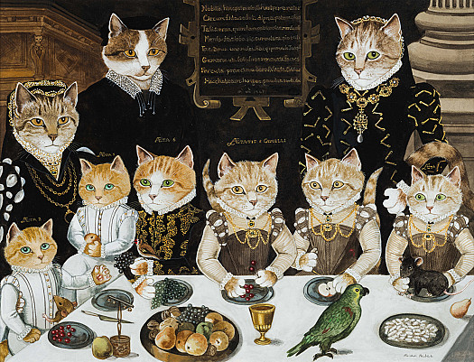 Family of Lord Cobham