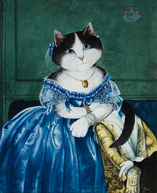 Princesse De Broglie by Ingres