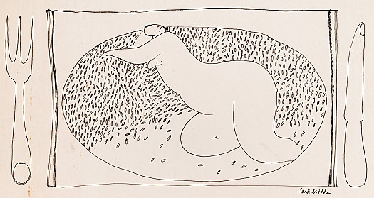 Life Drawing Place Setting