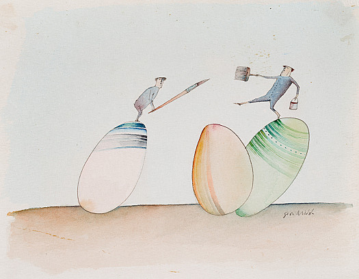 Painting Easter Eggs