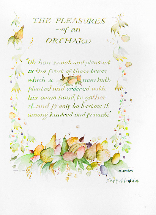 The Pleasures of an Orchard